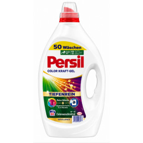 Гель для прання кольорових речей Persil Color Kraft-Gel Tiefenrein, 50 прань, 2,25 л
